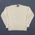 Vintage Polo Country Sweater Mens Large Chunky Hand Knit Wool Ralph Lauren Rrl