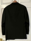 John Alexander Men   s Navy Blazer Sport Coat Casual Jacket Size 38r Classic Wool