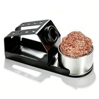 Soldering Iron Holder With Brass Wool Tip Cleaner