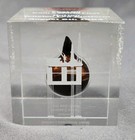 Vintage Conoco Oil Drilling Commemorative Paperweight - Hutton Field  1984 