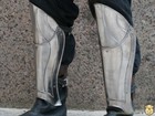 Medieval Knight Leg Armor  guardian  Armor Pair Of Leg Greaves Made From Metal