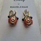 Disney X Baublebar Halloween Mickey Mouse Trick Basket Hoop Drop Dangle Earrings