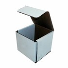 4x4x4 White Corrugated Shipping Mailers Packing Box Boxes Folding 100 To 1000