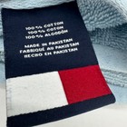 Tommy Hilfiger 100  Cotton Modern American Bath Towel Light Blue 24in X 48 In