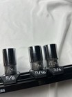 Ko-ken 3 8  Socket Set  6-point Semi-deep Sae  9 Pcs  rs3300xa 9  With Lock Rail