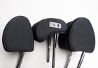 16 17 18 19 20 Hyundai Tucson Headrest 2nd Row Rear Head Rest Set Black Cloth