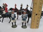 Vintage Lot Toy Soldiers Metal Britains And Other Calvary