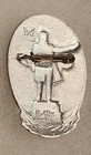 1957 Russian Chest Badge Of Monument To A s  Pushkin In Leningrad Pobeda Moscow