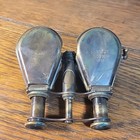 Antique R   J Beck  London  1917 Folding Nautical Binoculars With Leather Case