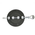 6 Inch Dia  Stove Pipe Cast Iron Damper For Single Wall Stovepipe