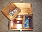Vintage Slot Car - Mite Tether Car - Wood Carry Box-box Only
