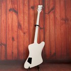 Custom Mv-65ns Nikki Sixx Bass Guitar White 4 String Reversed Special Shape