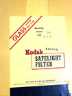Nos Kodak 10x12 Inch Oc Safelight Filter Wrath Series 1 In Original Box Set Of 3