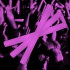 100x Led Foam Glow Sticks 16  Pink Light Up Flashing Wands Party Dj Events