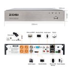 Zosi 8ch 1080p Dvr Video Recorder Free App For Home Security Camera System