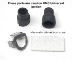 Johnson Evinrude Omc 2 Set Of Points Nos 580290 With Clips Retainers Oiler Wick