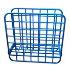 1982 Yaffa Vinyl Record Holder  Dark Blue  Vintage Magazine Holder