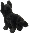 Harko Black German Shepherd Plush Stuffed Animal - Dog