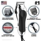 Wahl Chrome Pro Hair Clipper Kit For Men - Corded  Fade  Trim