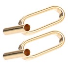  2 Pcs Brooch To Necklace Converter Adapters For Changing Brooches Pins