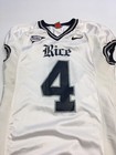 Game Worn Used Nike Rice Owls Football Jersey  4 Size M