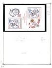 Collection   Czechoslovakia Part H Scott Pages  1982 1987  Cat  81 Mint   Used