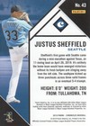 2019 Panini Chronicles Baseball Red Parallel  43 Justus Sheffield 31 99