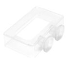 Aquarium Feeding Ring Fish Tank Floating Food Tray Feeder With Suction Cups New