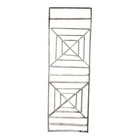 Antique Victorian Iron Gate Window Garden Fence Architectural Salvage Door  407