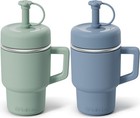 Spill Proof Toddler Tumbler With Handle   Straw - 15 Oz Sippy Cup For Kids