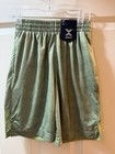 Xersion Boys Athletic Shorts Xs  6 7  Green Polyester Elastic Waist