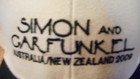 Simon   Garfunkel 2009 Australia new Zealand Souvenir Baseball Cap Hat