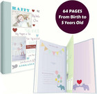 Baby Memory Book For Baby Boy Or Girl  First 5 Years Baby Book Keepsake  Gender 