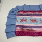 Native American Seminole Miccosukee Patchwork Handmade Decorative Covering  81 