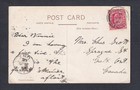 Uk Isle Of Man 1906    s s  Viking    Steam Packet Postcard Douglas To Canada