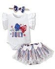 Clothes Girl Newborn Girl Outfits Infant Baby Girl Preemie Independence