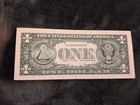 One Dollar Star Note 1995  Federal Reserve Replacement Note Low Mintage 