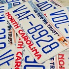 One North Carolina License Plate 1 Random Nice Nc In God We Trust Tag