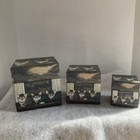 Cat Decor Lot   Nesting Boxes   Wooden Trinket Box   2 Wood Signs