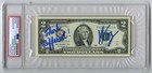 Steve Woz Wozniak Signed  2 Dollar Currency Encapsulated Psa Autographed Apple