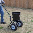 Titan Attachments 50 Lb Professional Fertilizer Push Broadcast Spreader