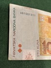 Croatia 100 Kuna Banknote Croatian Currency