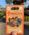 Pinocchio 85 Years Pins