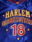 Harlem Globetrotters Blue Basketball Jersey Medium Tnt  18 Y2k Red White   Blue