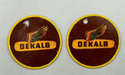 Vintage Dekalb Hybrid 241 Seed Corn Fence Metal Tag Farm Advertising