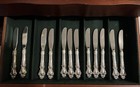 Reed   Barton Sterling Silver Spanish Baroque Flatware Set 73 Piece 12 Settings
