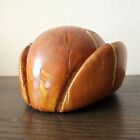 Pillbox Millinery Hat Block 60s Vintage Wooden Supplies Form Antique Mold Wood