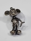 Disney Mickey Mouse Sterling Silver Charm Pendant Vintage