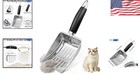 Stainless Steel Cat Litter Scoop metal Cat Litter Scoop kitty Metal Scooper
