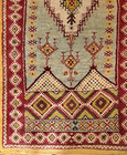 Beautiful Rug  persian    Vintage  41  X 83  Not Including Fringe  Estate Find